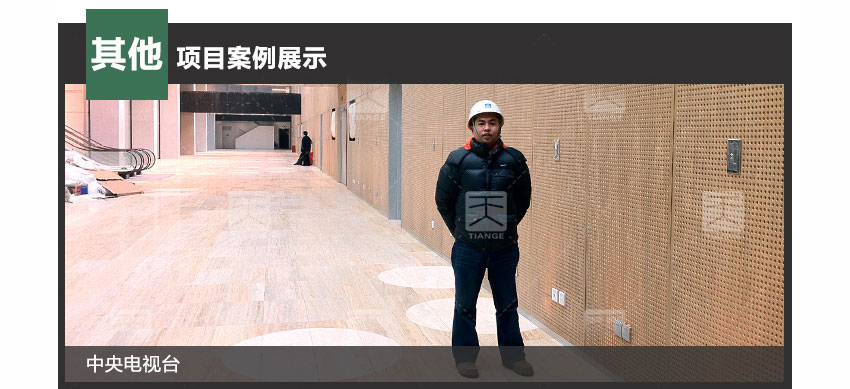 白色玻鎂穿孔吸音板工程案例 白色玻鎂穿孔吸音板工程案例