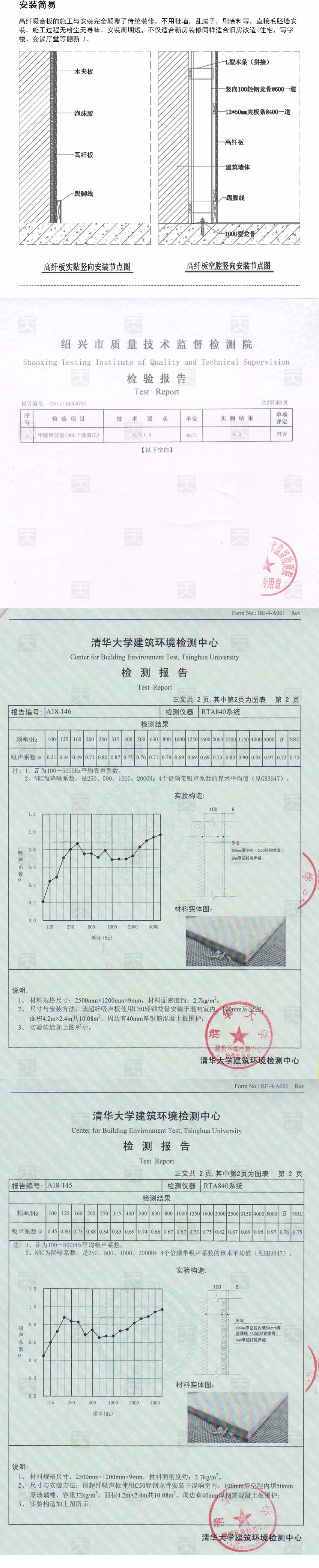 高纖吸音板安裝方法